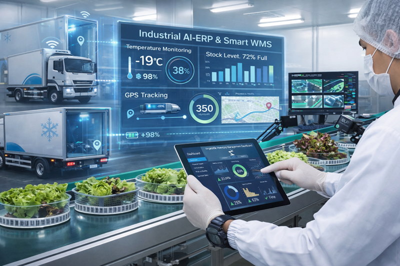 Industrial AI-ERP & Smart WMS IOT