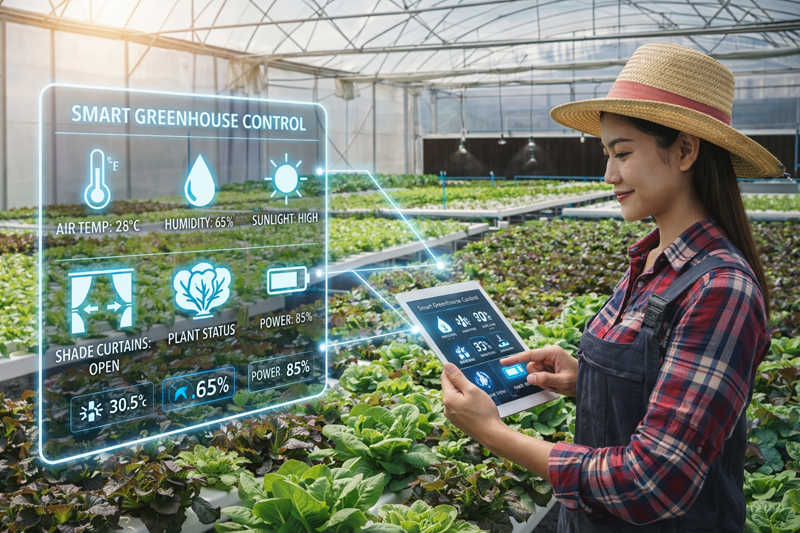 Automated Greenhouse Control
